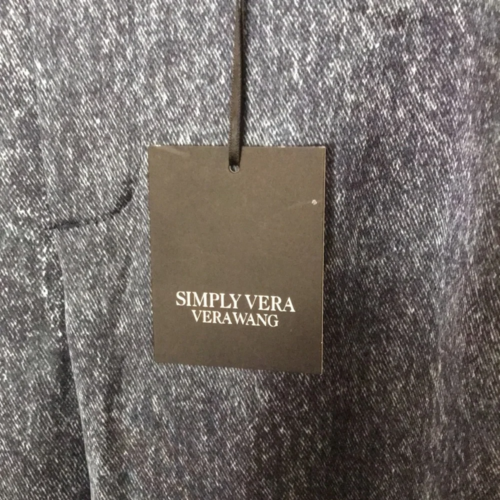 NEW‎ Simply Vera Vera Wang Effortless Denim Wash Jogger Pants